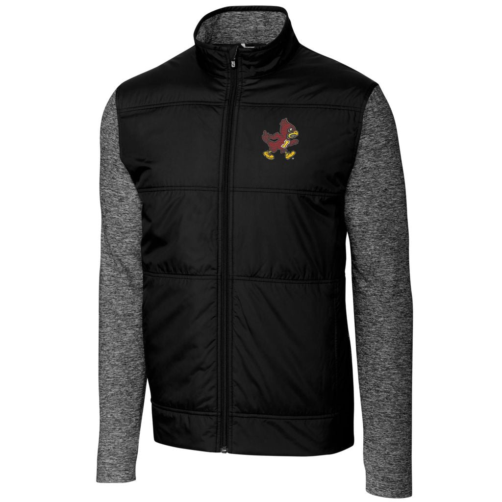 Iowa State Cyclones Men's Stealth Full-Zip Jacket Cy Logo
