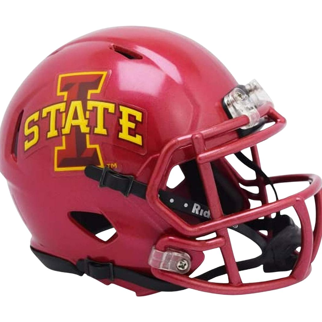 Iowa State Cyclones Mini Speed Football Helmet Red ISU