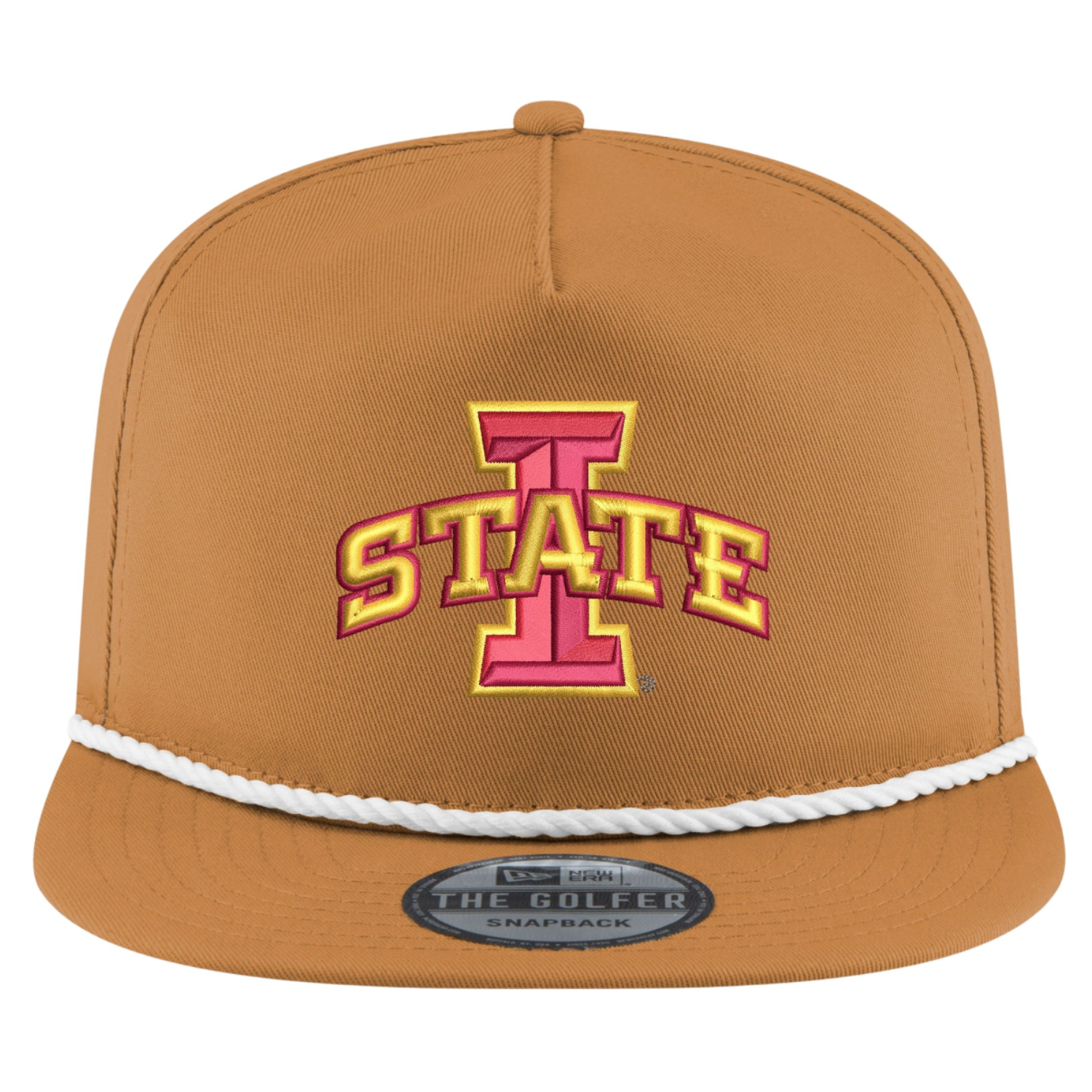 Iowa State Cyclones Adjustable Tan Rope Hat