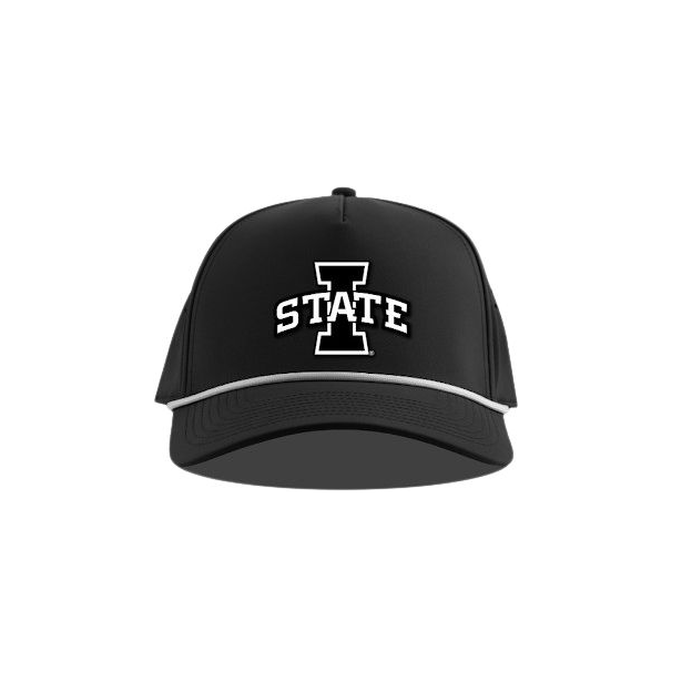 Iowa State Cyclones Black Branded Bills Adjustable Rope Hat