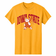 Iowa State Gold Gameday Bear Tee