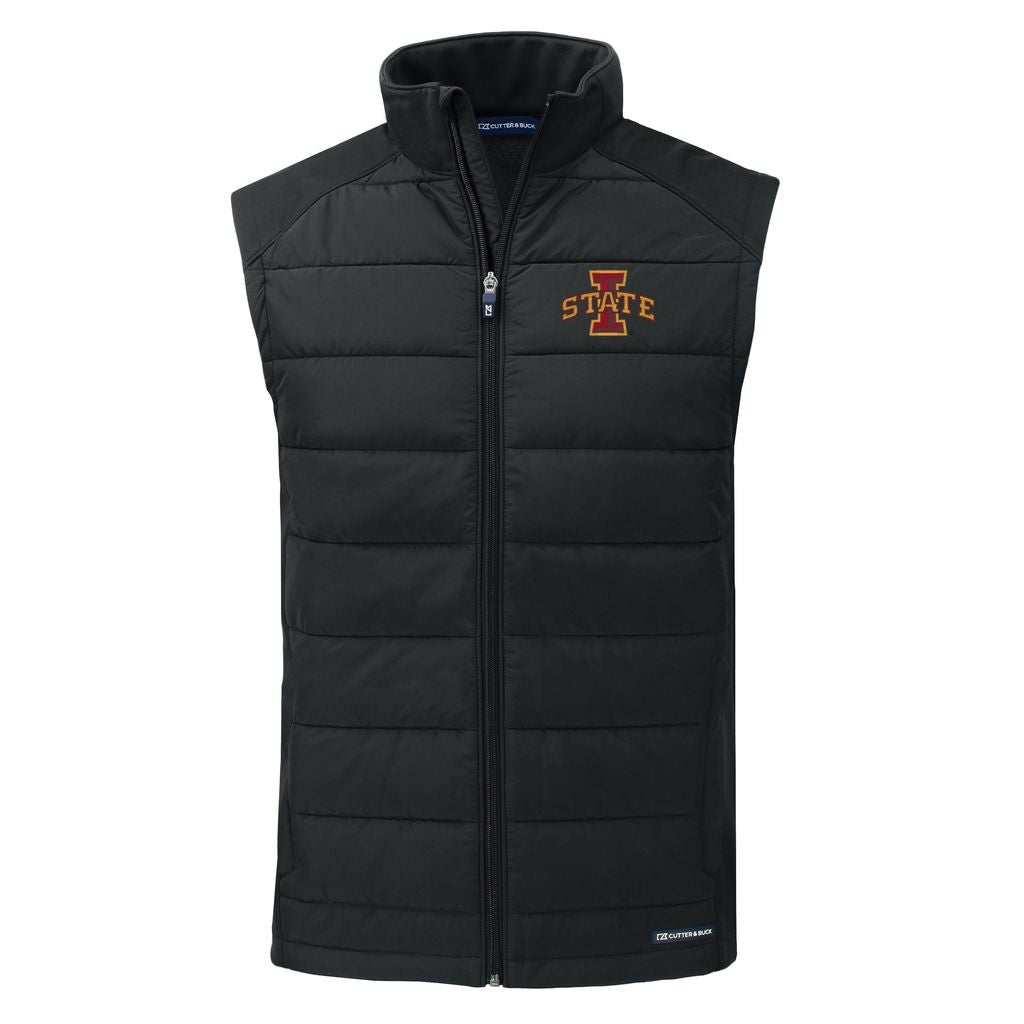 Iowa State Cyclones Men's Evoke Recycled Softshell Full-Zip Vest