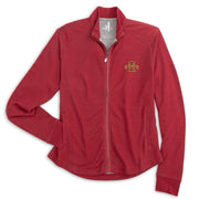 Iowa State Jacket Women's Red Johnnie-O Full-Zip