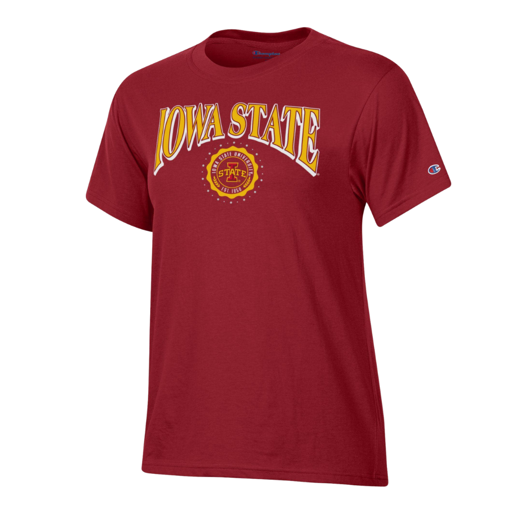 Iowa State Women's Vintage Seal Tee