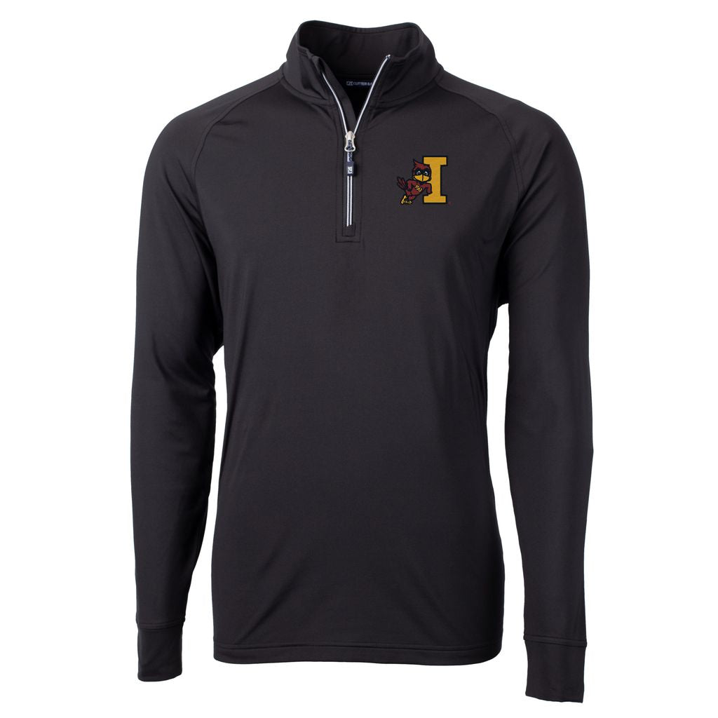 Iowa State Cyclones Men's Adapt Quarter-Zip Leaning Cy logo