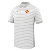 Iowa State Polo Men's Victory Nike White Stripe