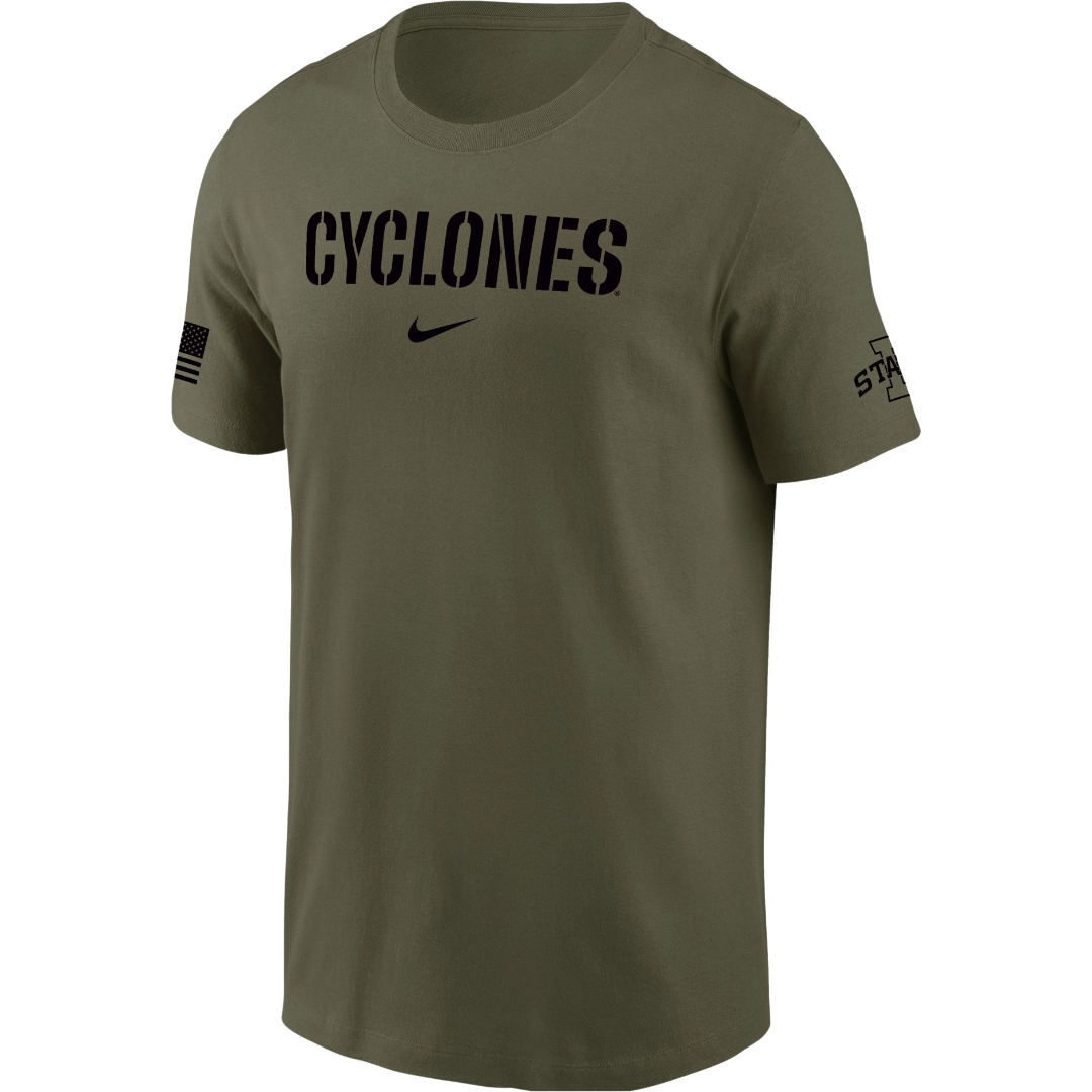 Iowa State Cyclones Nike Military Appreciation Short Sleeve T-Shirt