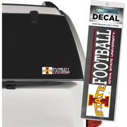 Iowa State Cyclones University Football Decal