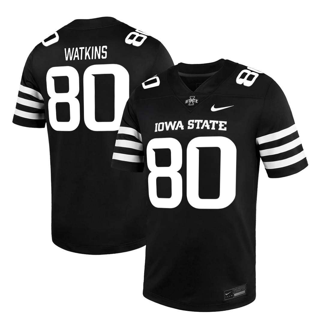 Iowa State Cyclones NIKE NIL Football Jersey Black