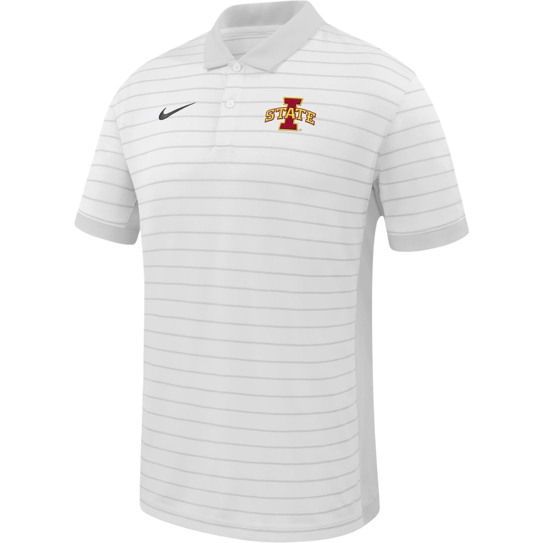 Iowa State Cyclones Nike Victory Stripe Polo