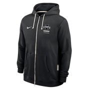 Iowa State Nike Black Full Zip Sideline Hoodie