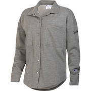 Iowa State Cyclones Women's Terry Shacket Snap Jacket