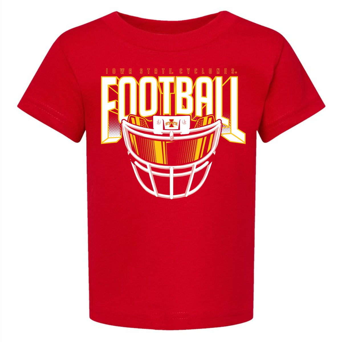 Iowa State Cyclones Infant Football Facemask Tee