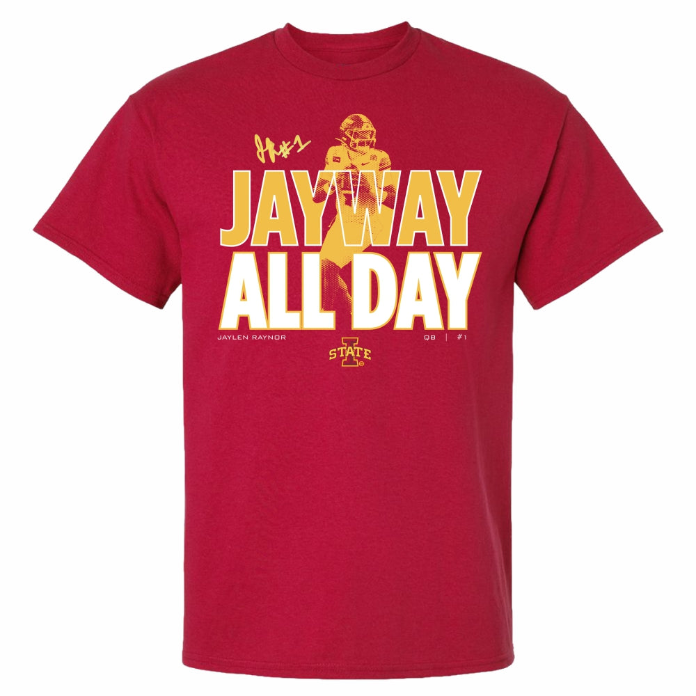 Iowa State Cyclones NIL Jayway All Day Short Sleeve Tee