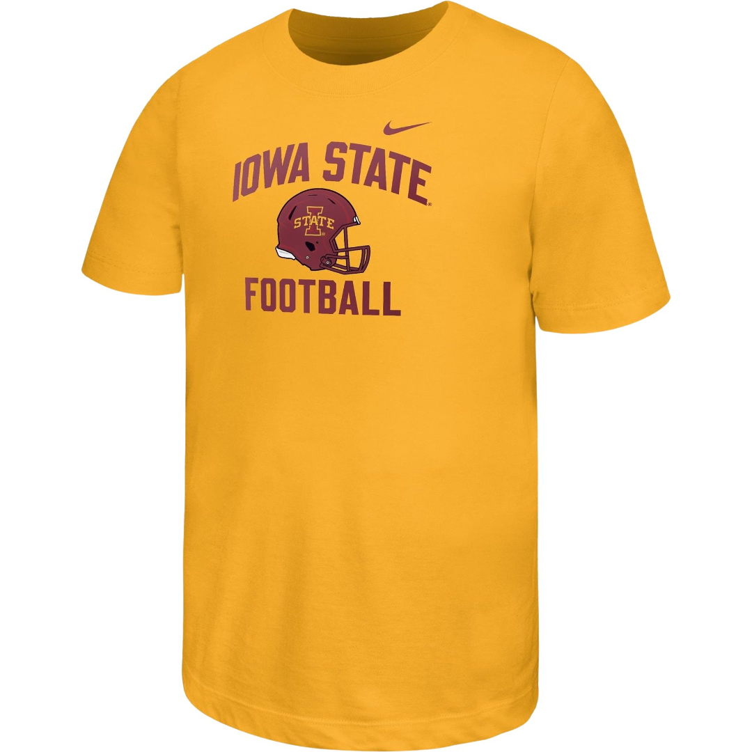 Iowa State Cyclones Nike Helmet Youth Short Sleeve T-Shirt