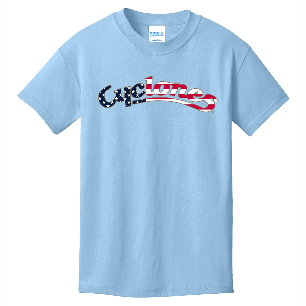 Iowa State Cyclones Youth Patriotic Short Sleeve Tee