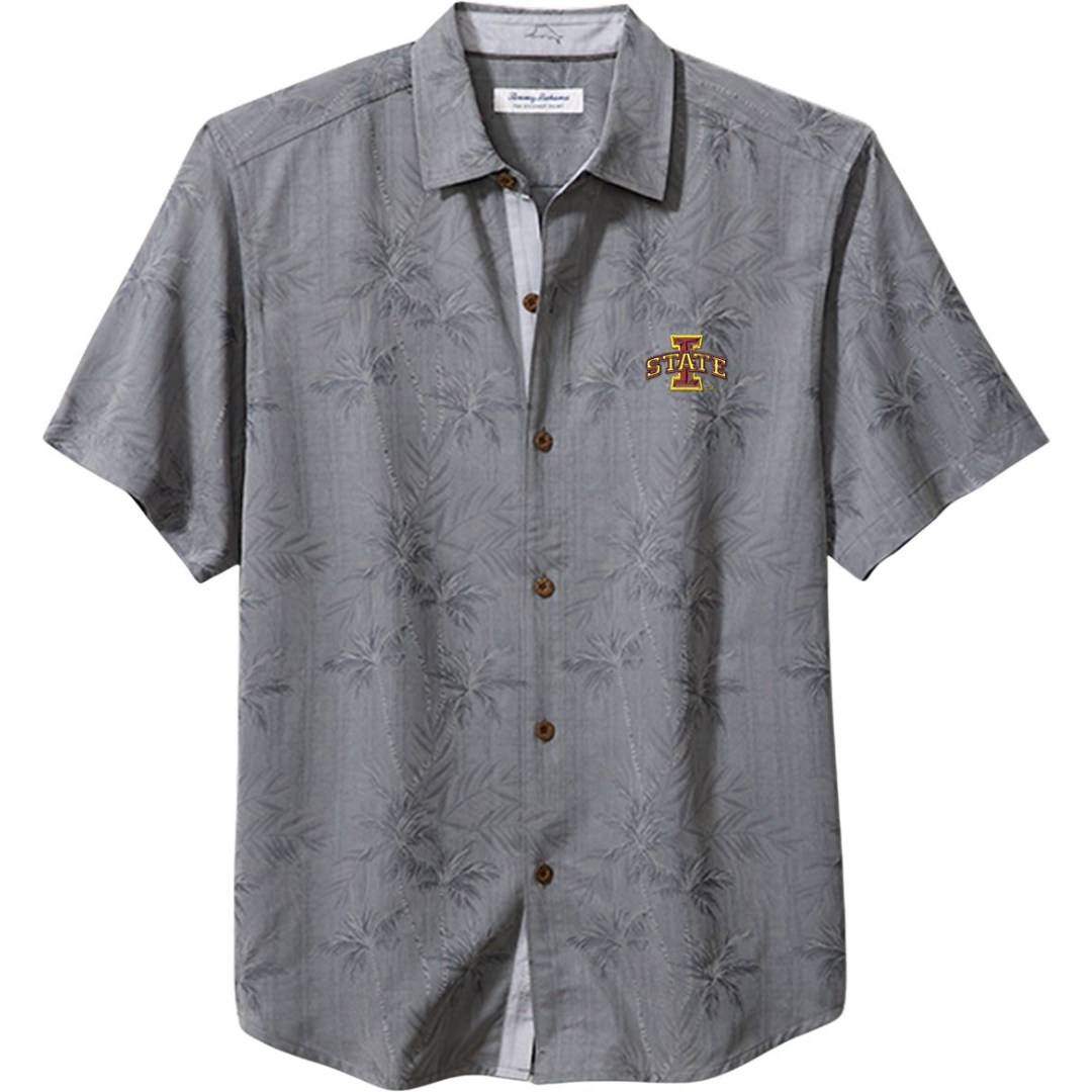 Iowa State Cyclones Men's Tommy Bahama Button-Up Palm Shirt