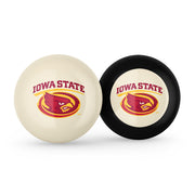 Iowa State Cyclones Logo Cue Ball and 8 Ball