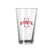 Iowa State Cyclones 16oz Glass Pint Glass