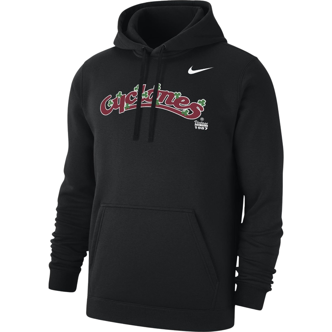 Iowa State Cyclones Nike Black Clover Fleece Hoodie