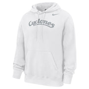 Iowa State Nike White Cyclones Club Hood