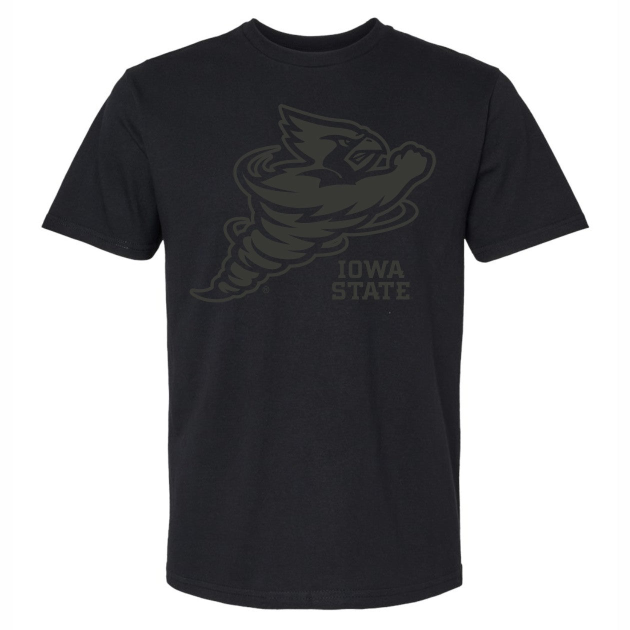 Iowa State Cyclones Gameday Originals Blackout Punching Cy Short Sleeve Tee
