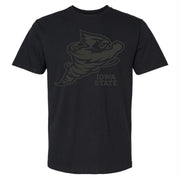 Iowa State Cyclones Gameday Originals Blackout Punching Cy Short Sleeve Tee