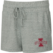 Iowa State Cyclones Women's Grey Fleece Shorts