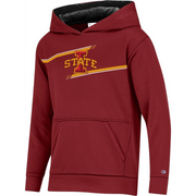 Iowa State Cyclones Champion Stadium Kids Red Hoodie