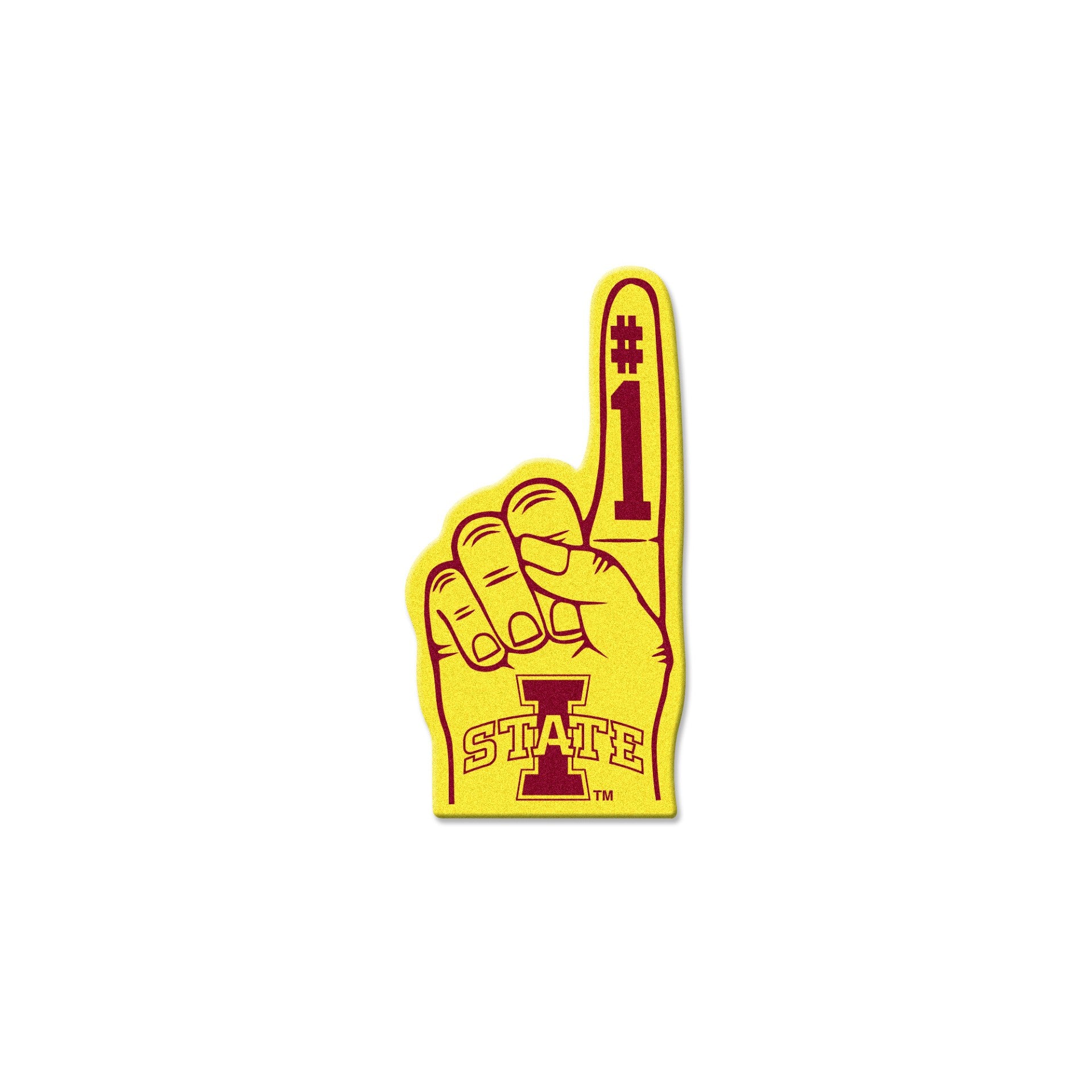 Iowa State Gold Mini Foam Finger