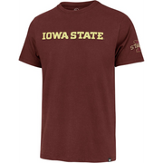 Iowa State Cyclones Men's Red Simple Wordmark T-Shirt