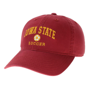 Iowa State Cyclones Red Soccer Adjustable Twill Hat