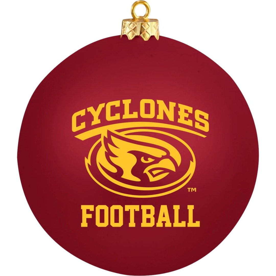 Iowa State Cyclones Football Shatterproof Ornament