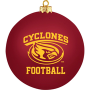 Iowa State Cyclones Football Shatterproof Ornament