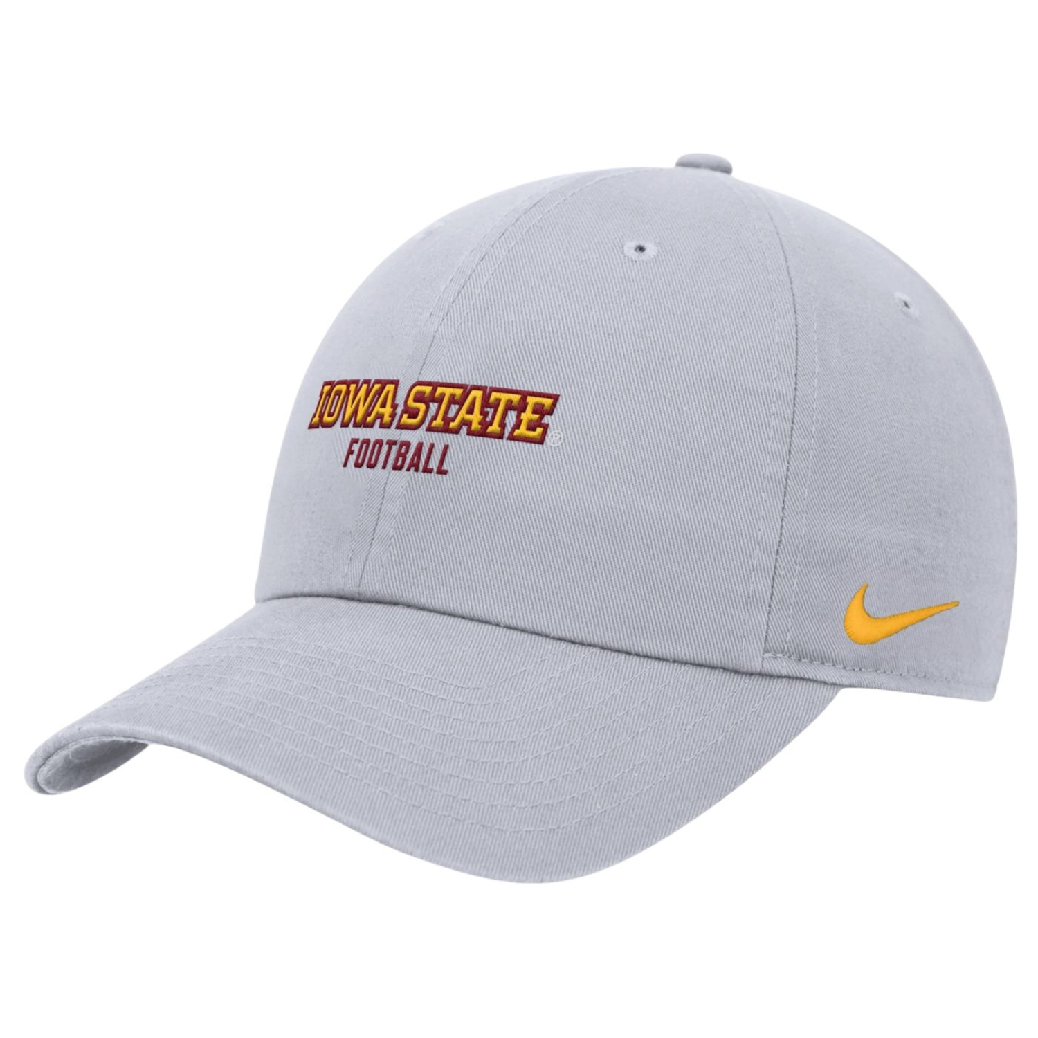 Iowa State Football White Nike Club Cap