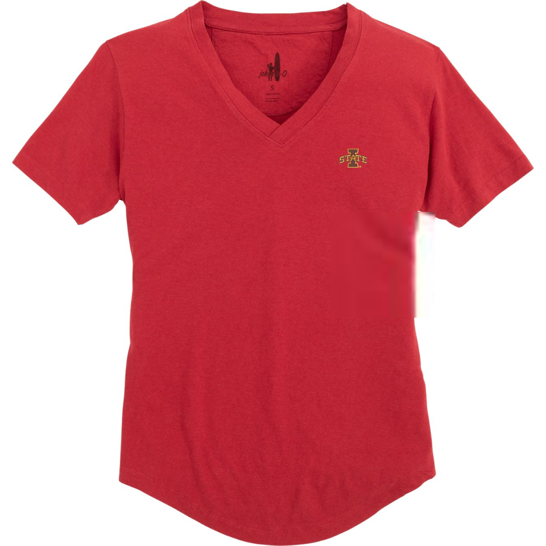 Iowa State Shirt Women's Johnnie-O V-Neck