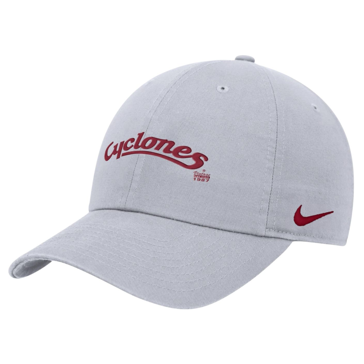 Script Cyclones Iowa State Vintage Script Cyclones Nike Club Hat – Iowa State Team Store