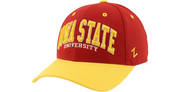 Iowa State Cyclones Red/Gold Embroidered Snapback Hat
