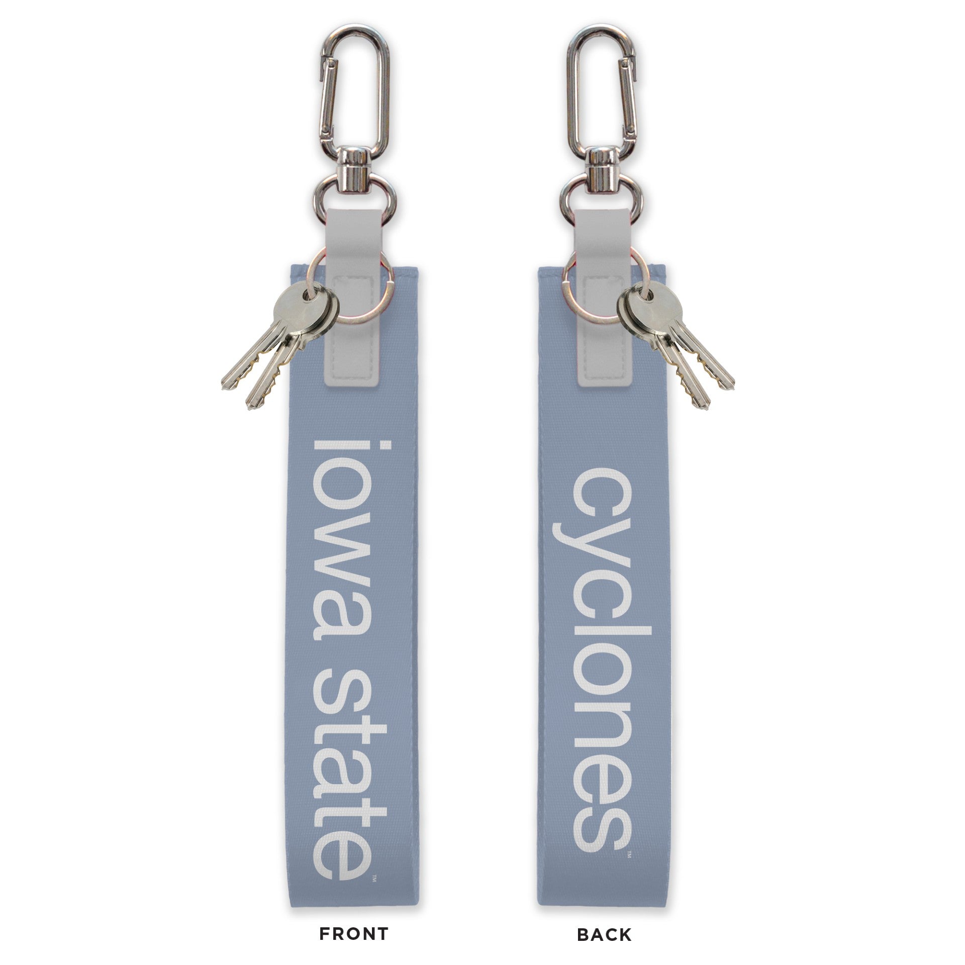 Iowa State Keystrap Light Blue