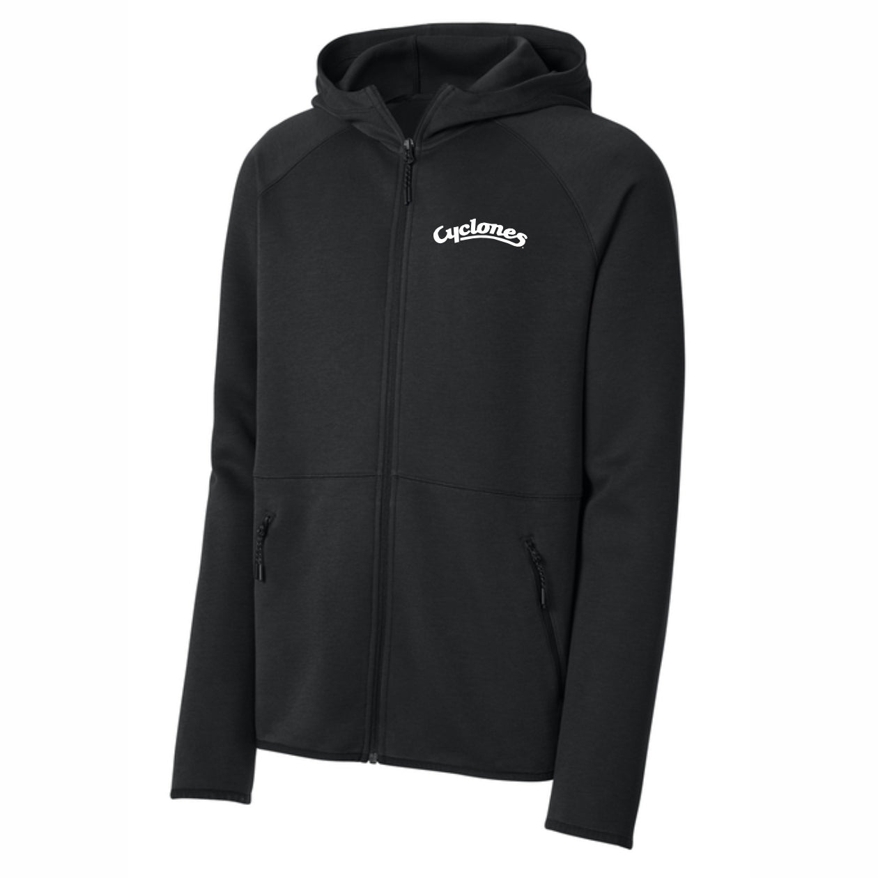 Iowa State Jacket Men's Black Vintage Script Full-Zip Hoodie – Iowa ...