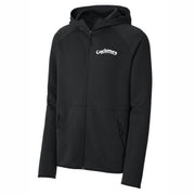 Iowa State Jacket Men's Black Vintage Script Full-Zip Hoodie