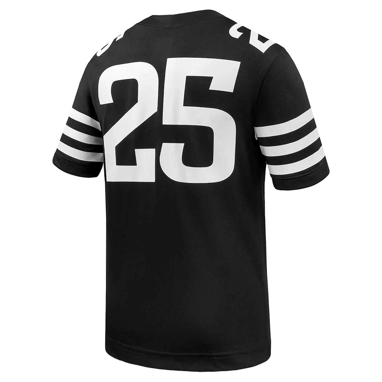 Iowa State Cyclones Adult Black Nike #25 Replica Football Jersey