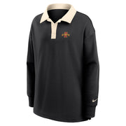 Iowa State Cyclones Women's Nike Oversized Long-Sleeve Polo