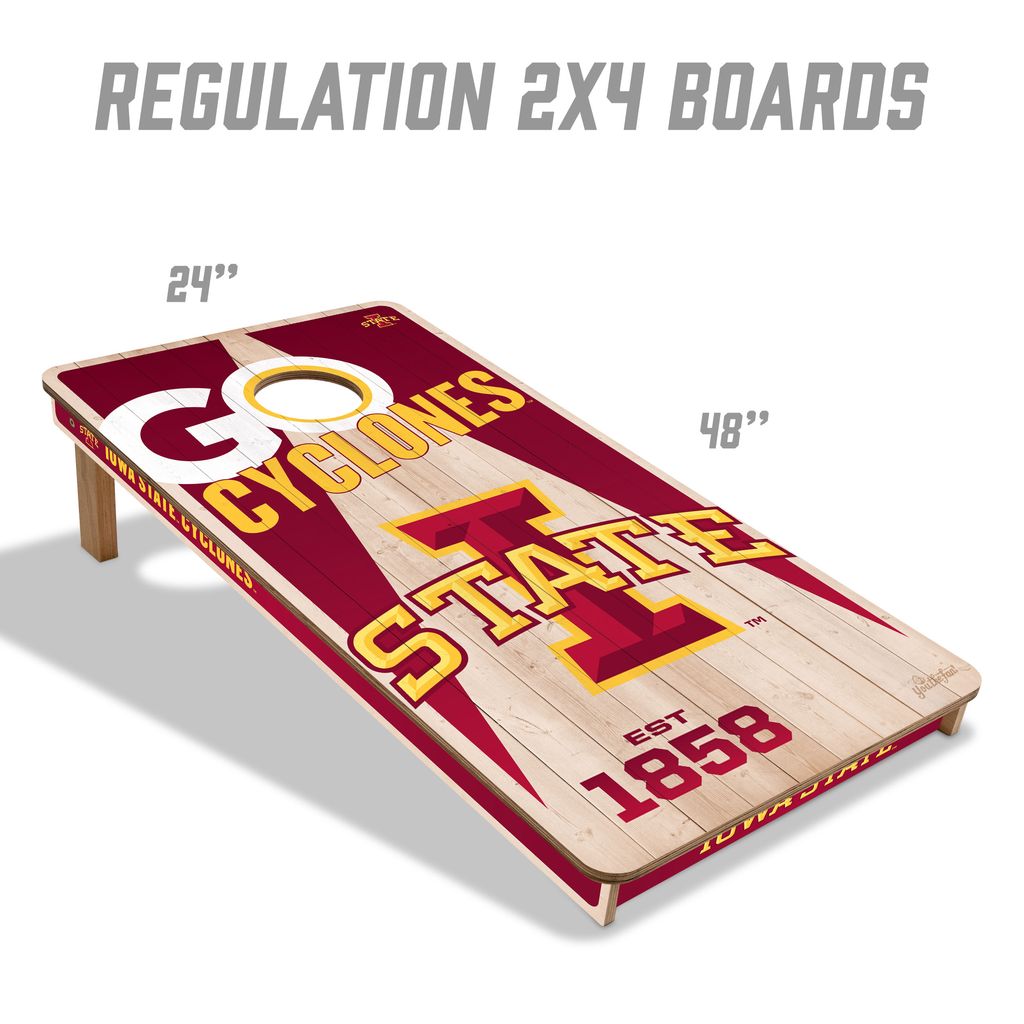 Iowa State Cyclones 2’ x 4’ Cornhole Game