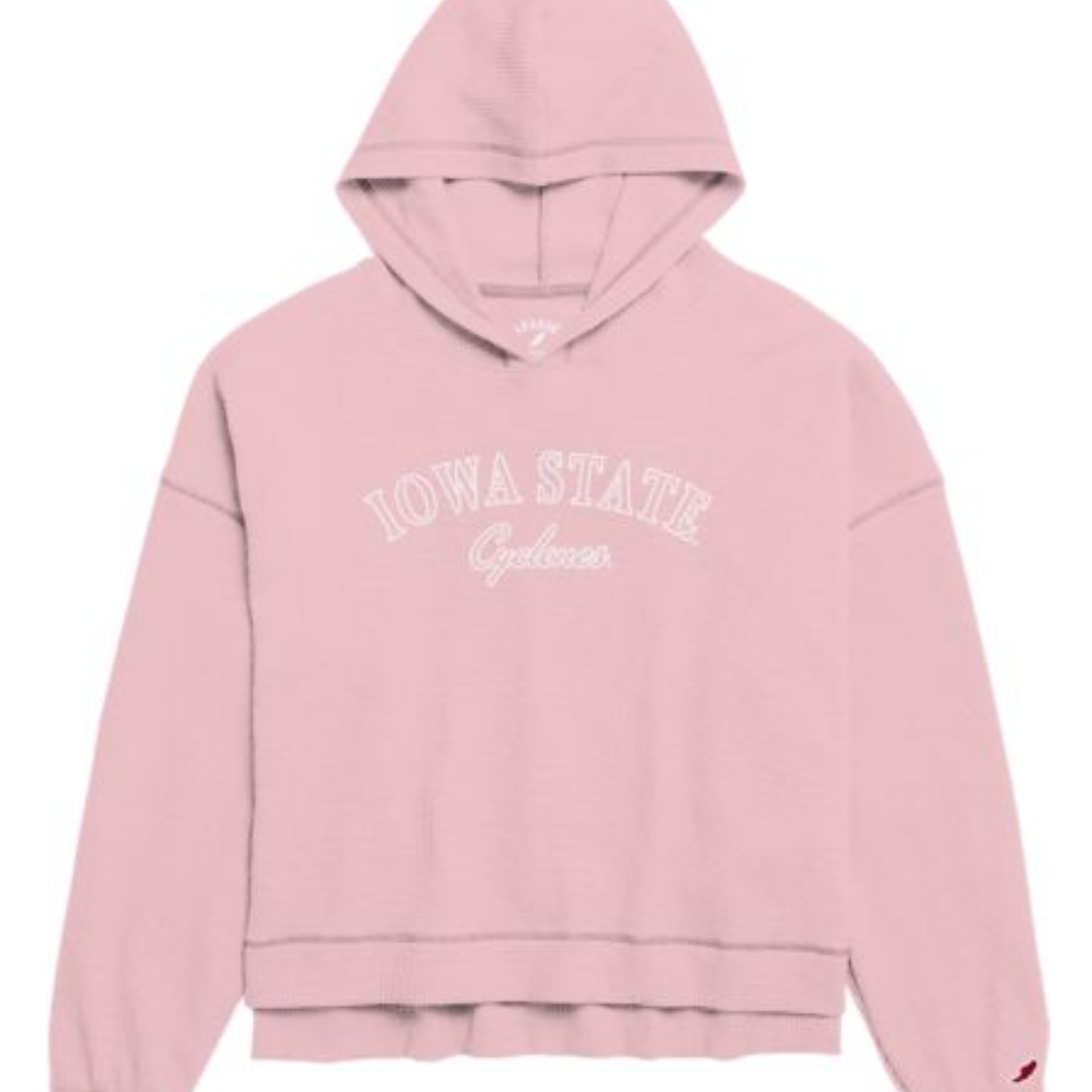 Iowa State Cyclones Women's Waffle Outline Hoodie