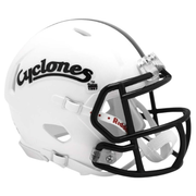 Iowa State Cyclones Mini Speed Football Helmet White Script