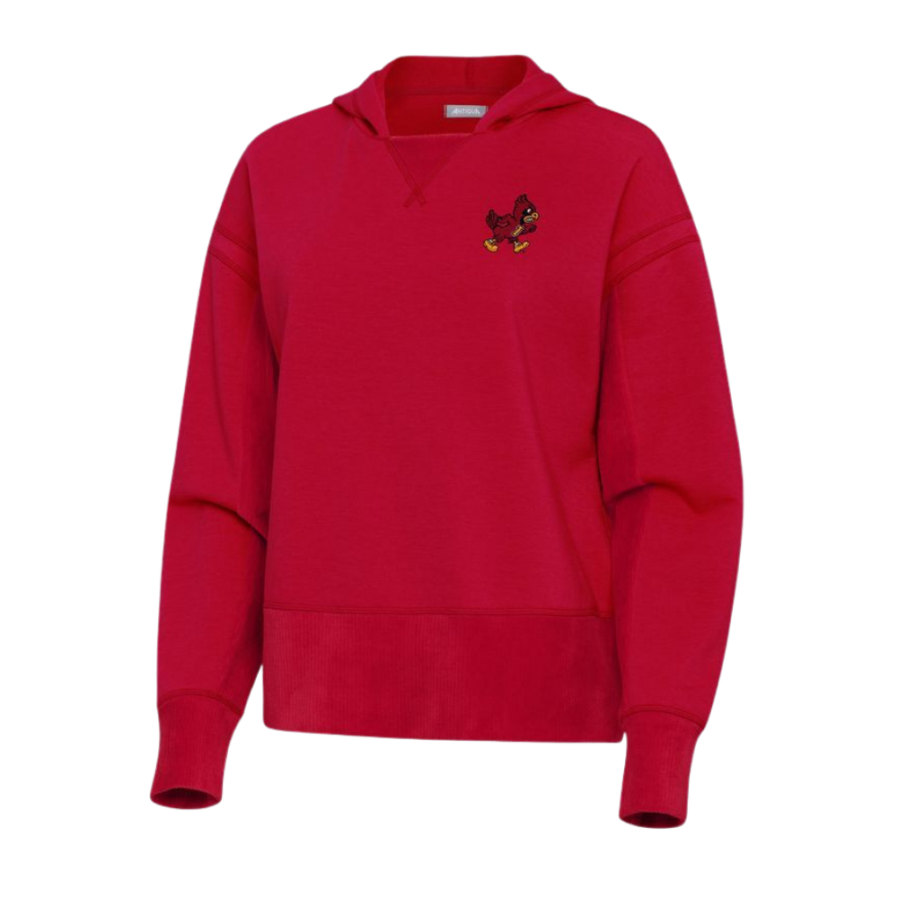 Iowa State Women's Corded Walking Cy Cardinal Hoodie