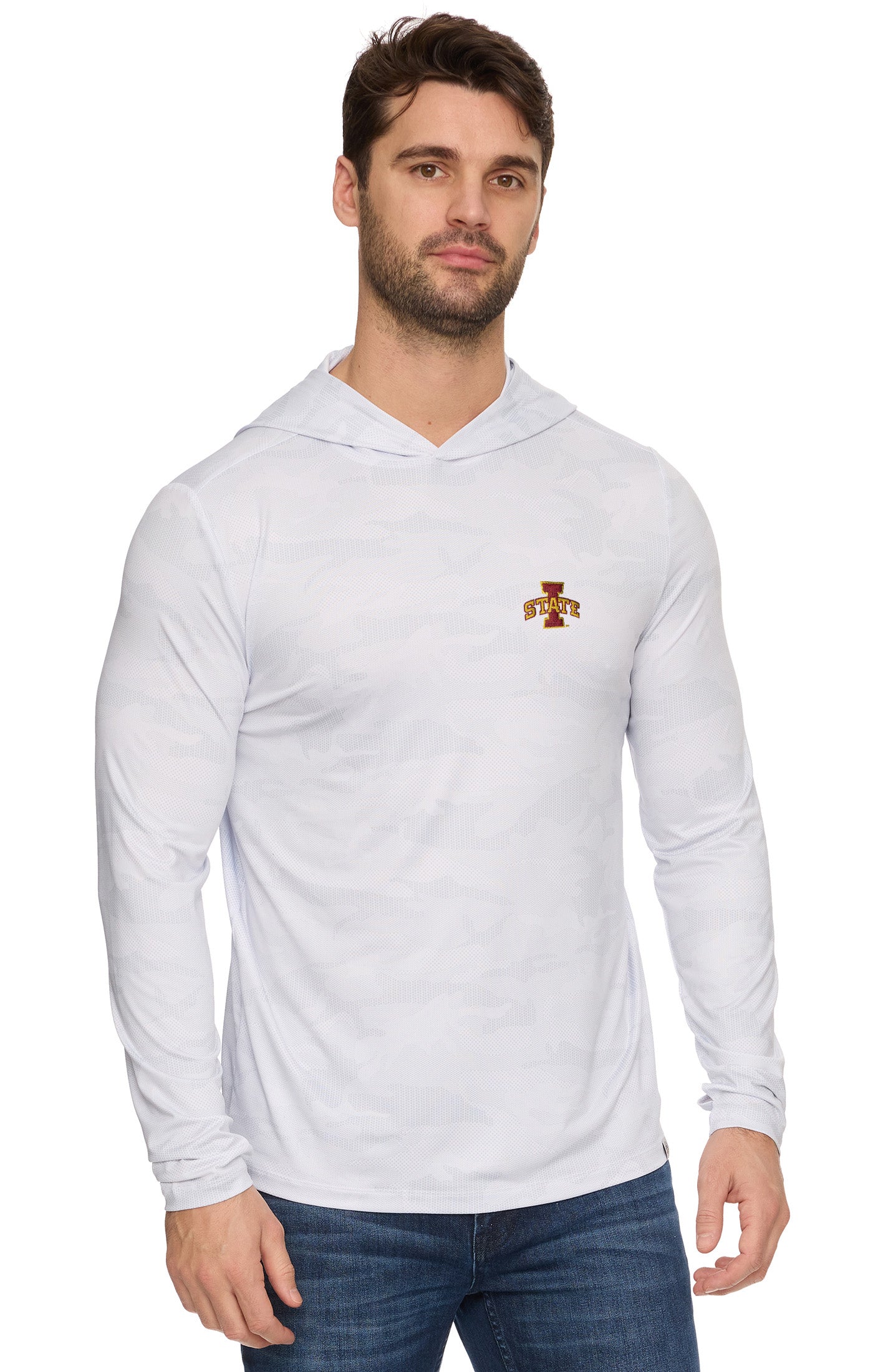 Iowa State Cyclones Victory Destin Long Sleeve Hooded Top