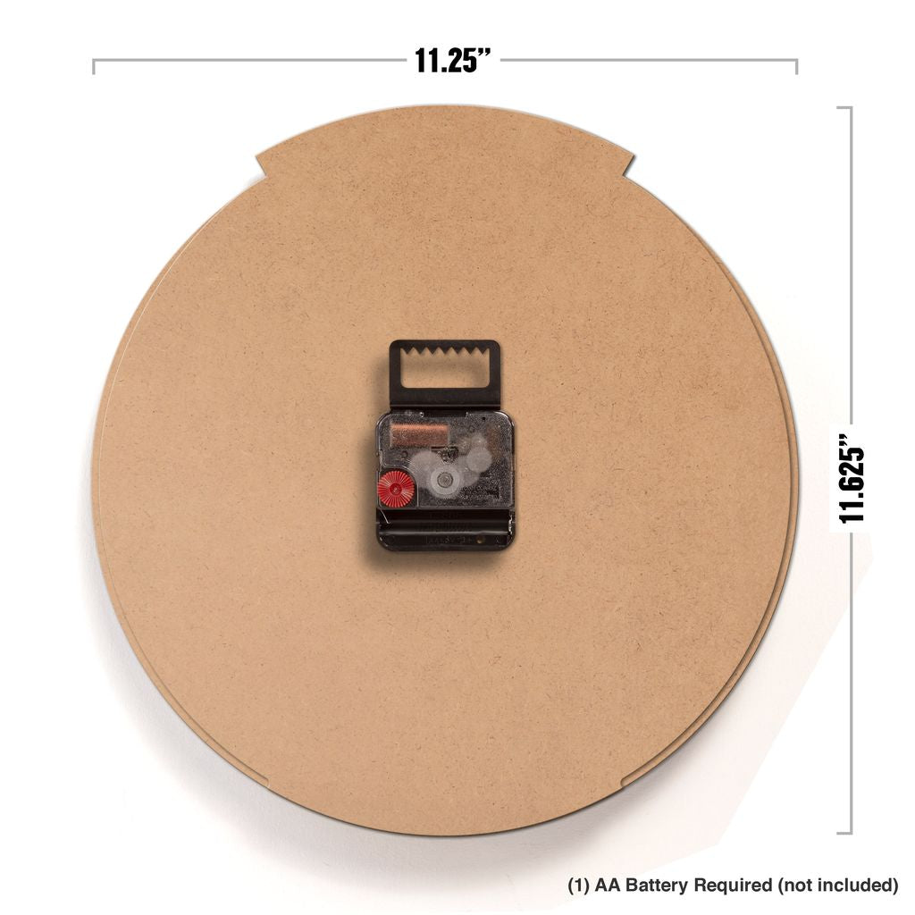 Iowa State Cyclones Stadium View 3D Wall Clock