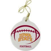 Iowa State Cyclones Football Stone Ornament